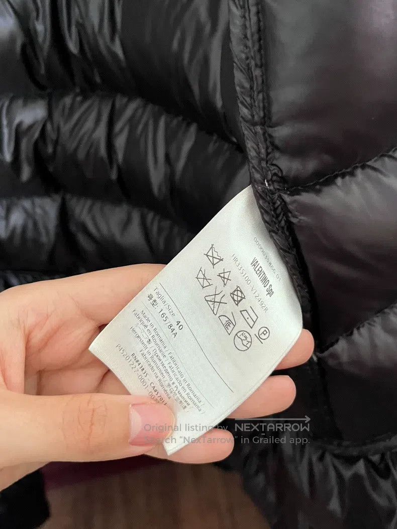 Valentino Valentino Black down jacket Size M / US 6-8 / IT 42-44 - 4 Thumbnail
