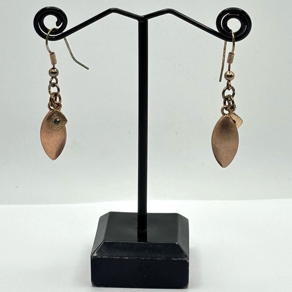 Other Copper Crystal Earrings Size ONE SIZE - 2 Thumbnail