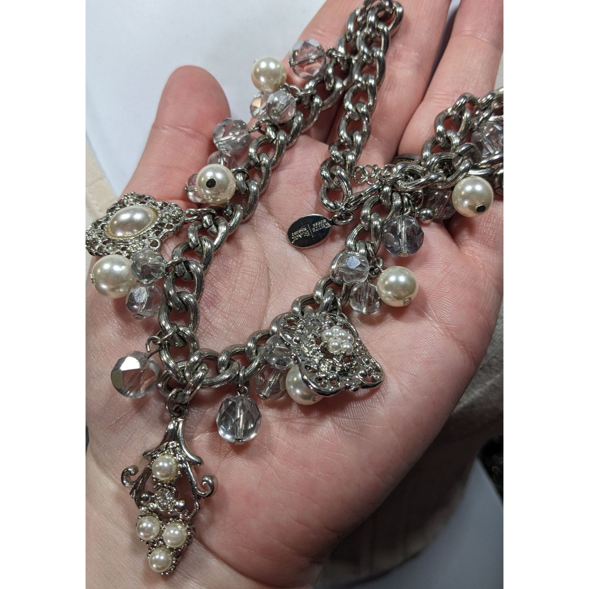 White House Black Market White House Black Market Victorian Style Charm Necklace With Size ONE SIZE - 5 Thumbnail
