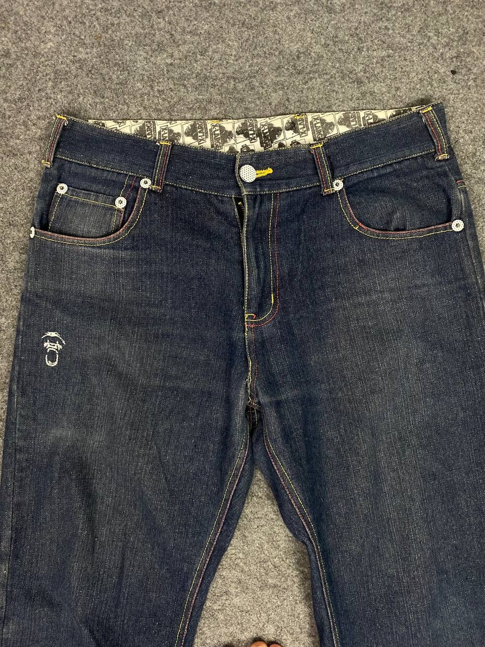 Xlarge XLARGE selvedge distressed denim nice design Size US 35 - 8 Thumbnail