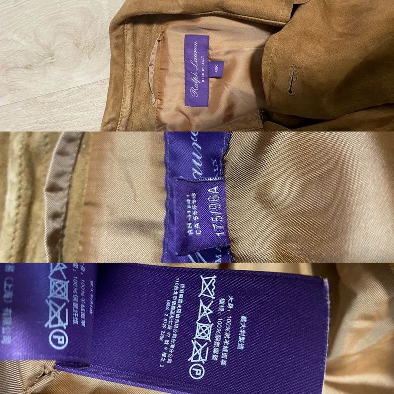 RRL Ralph Lauren RRL Ralph Lauren Purple label men's leather windbreaker Size US M / EU 48-50 / 2 - 6 Thumbnail