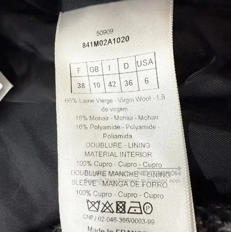 Dior Dior Color-Block Wool Ladies' Coat . Size M / US 6-8 / IT 42-44 - 4 Thumbnail