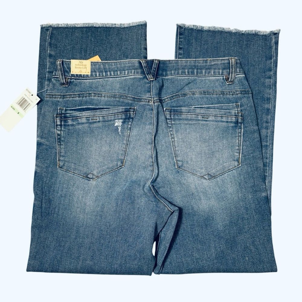 Other NWT New Democracy Ab Tech High Rise Cropped Itty Bitty Flar Size 30" / US 8 / IT 44 - 4 Thumbnail