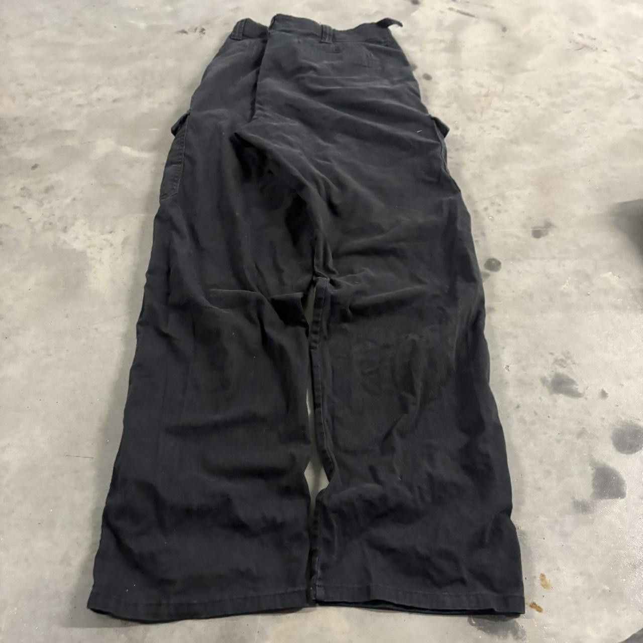 Vintage Crazy Vintage Y2K/2000s Black Skater Essential Cargo Pants! 38x34 Size US 38 / EU 54 - 4 Thumbnail
