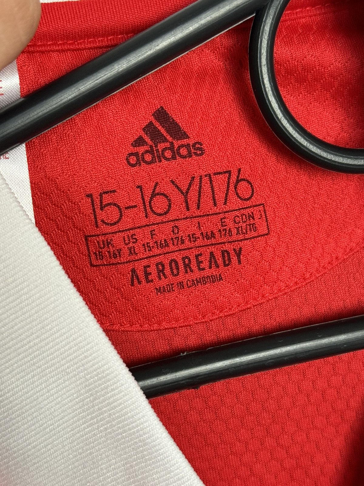 Adidas KIDS New Union Berlin 20/21 Home Football Jersey T-Shirt Size US S / EU 44-46 / 1 - 6 Thumbnail