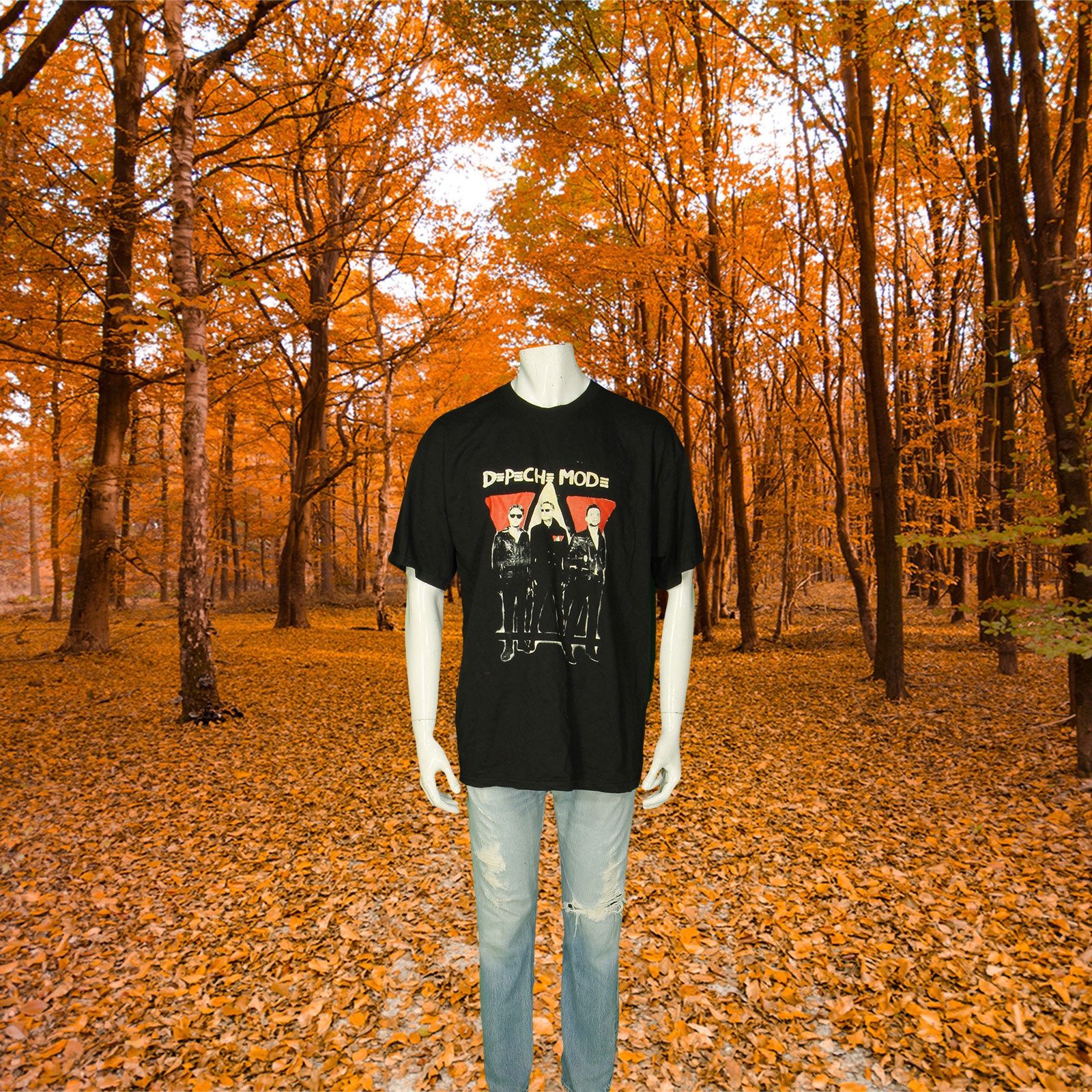 Other Y2K Depeche Mode Delta Machine World Tour 2013 Band T Shirt Size US XL / EU 56 / 4 - 2 Thumbnail