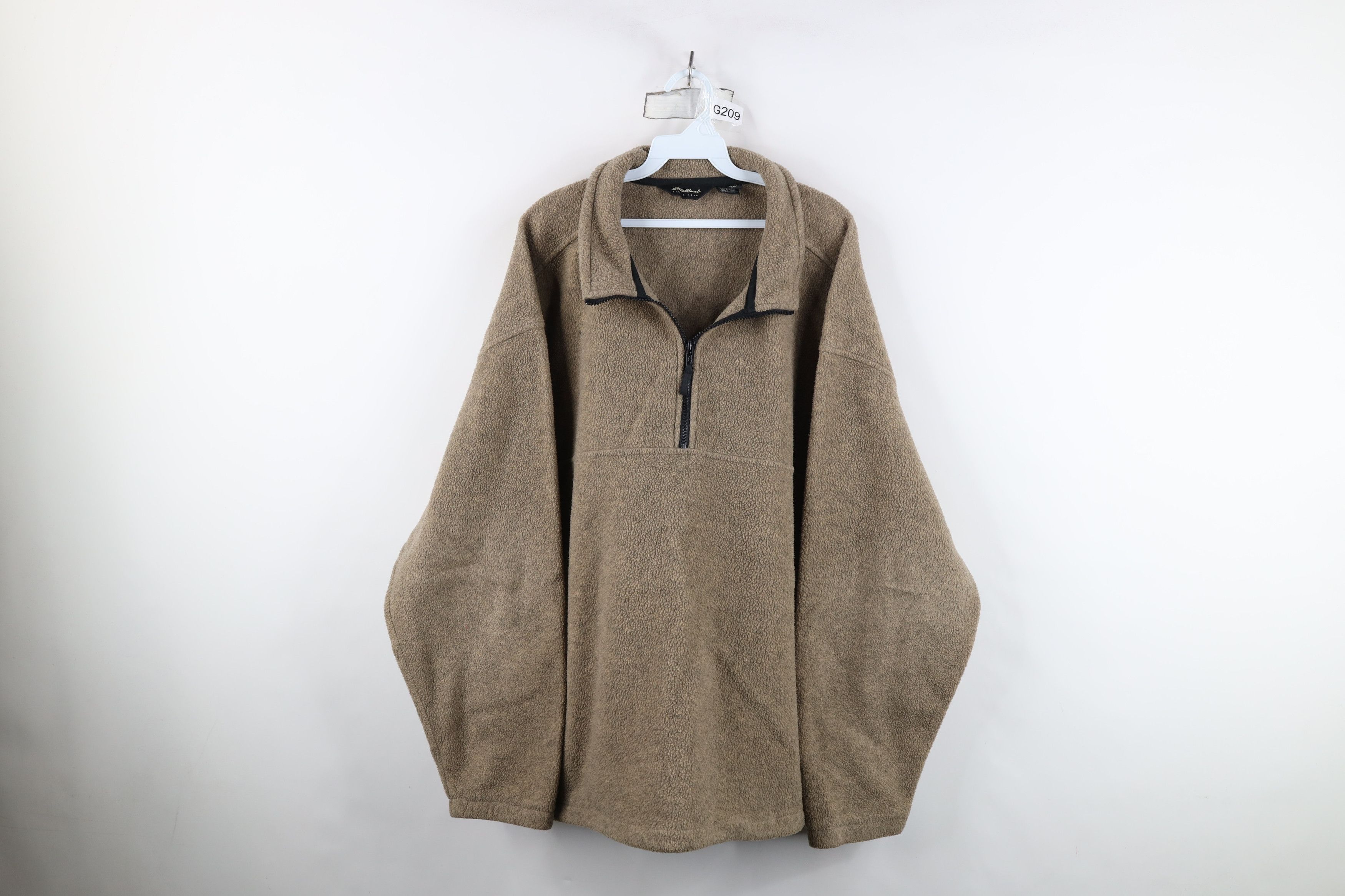 Eddie Bauer Vintage 90s Eddie Bauer Half Zip Fleece Pullover Sweater Size US XXL / EU 58 / 5 - 1 Thumbnail