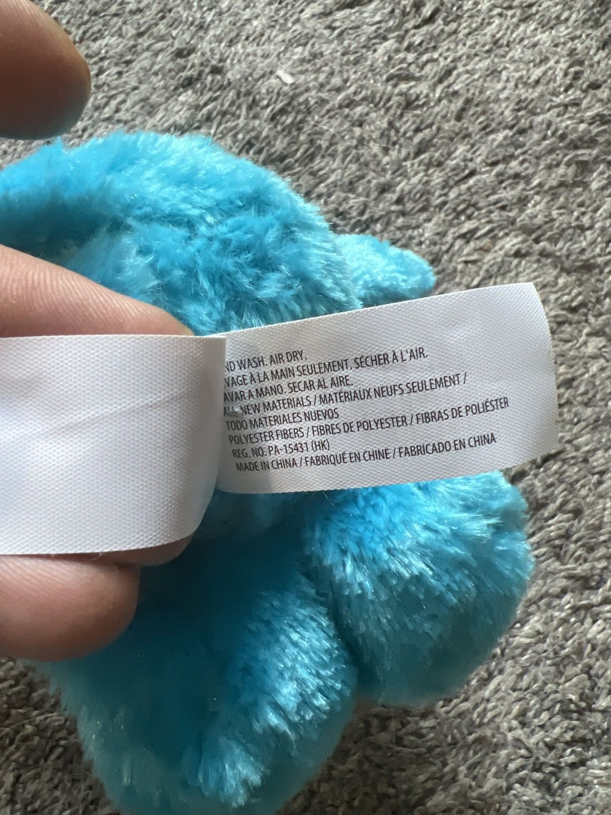Hypebeast 2024 123 Sesame Street Cookie Monster Plush Size ONE SIZE - 4 Thumbnail