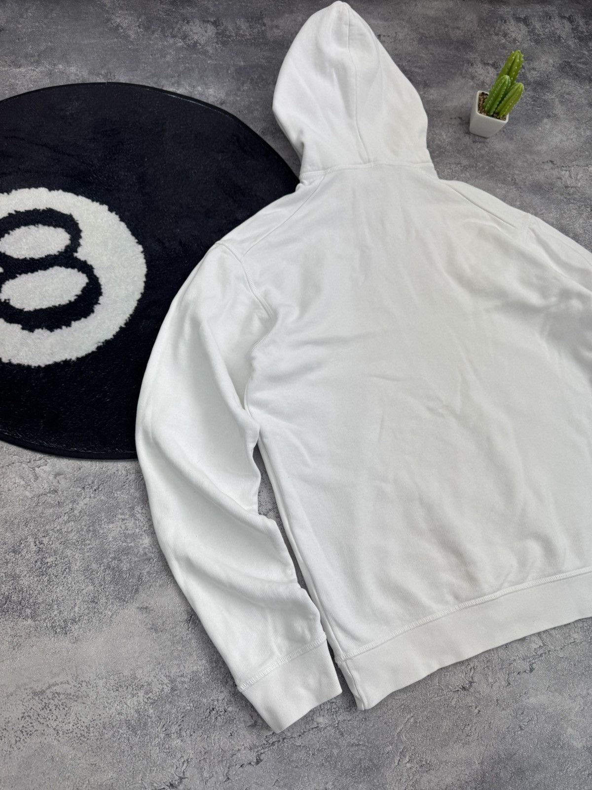 Dsquared2 Dsquared2 White Hoodie Big Logo Y2K Street Wear Size US XL / EU 56 / 4 - 12 Thumbnail