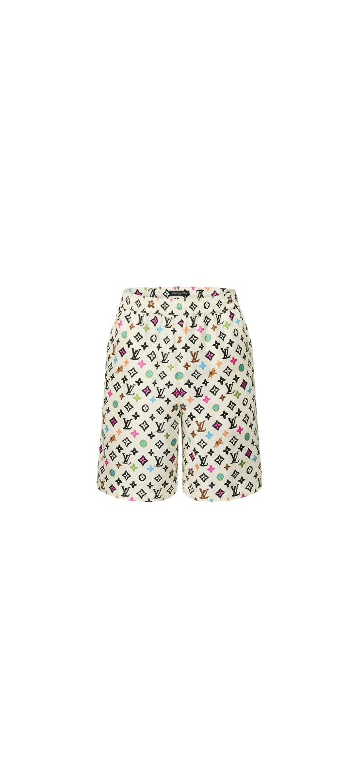 パンツ Louis Vuitton MNG SAND SILK SHORT 50 Printed Silk Shorts - Men - Ready-to-Wear | LOUIS VUITTON ®