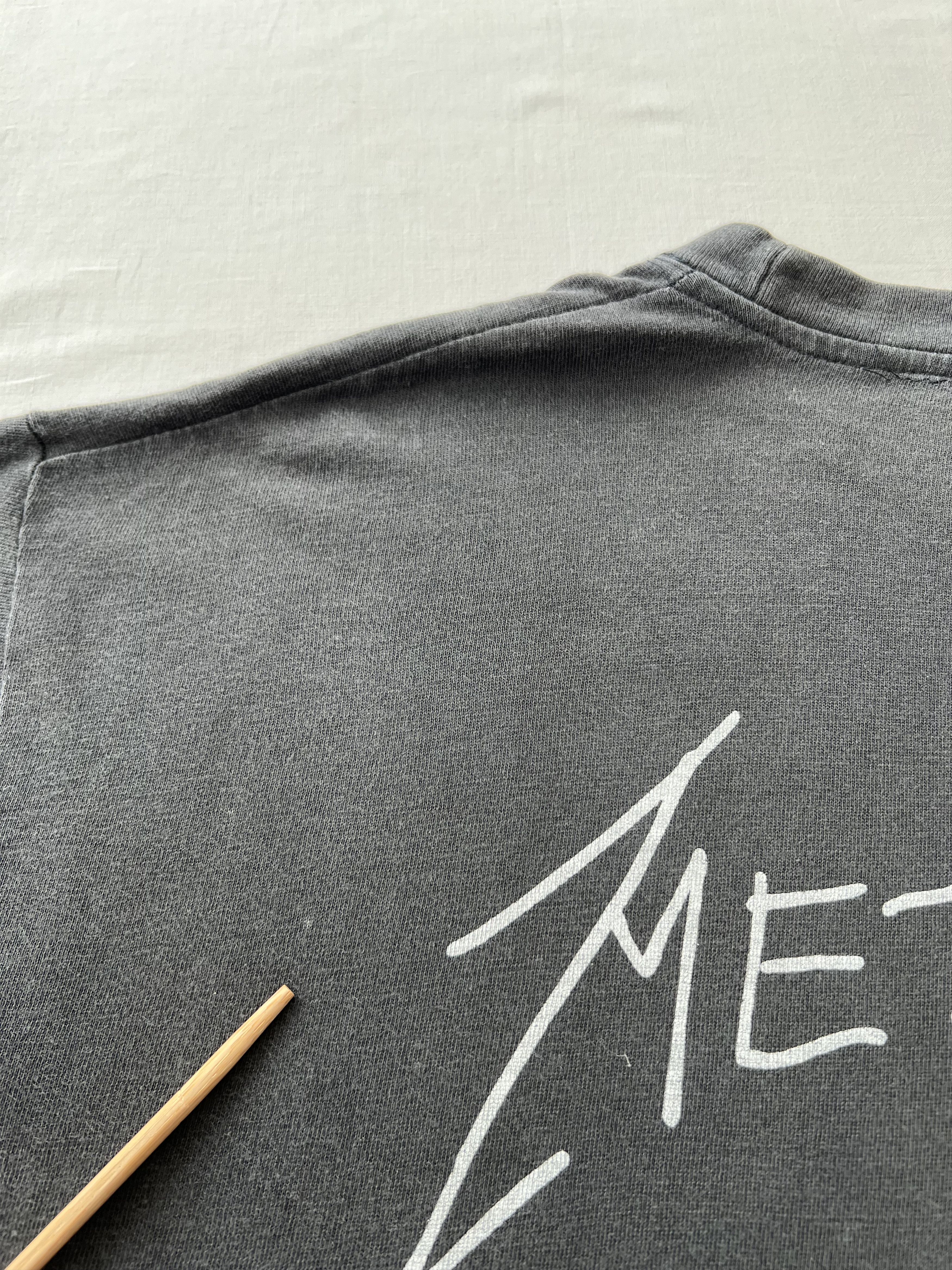 Band Tees Vintage 90s Metallica Garage Inc. Faded Black T-shirt Size US XL / EU 56 / 4 - 13 Thumbnail