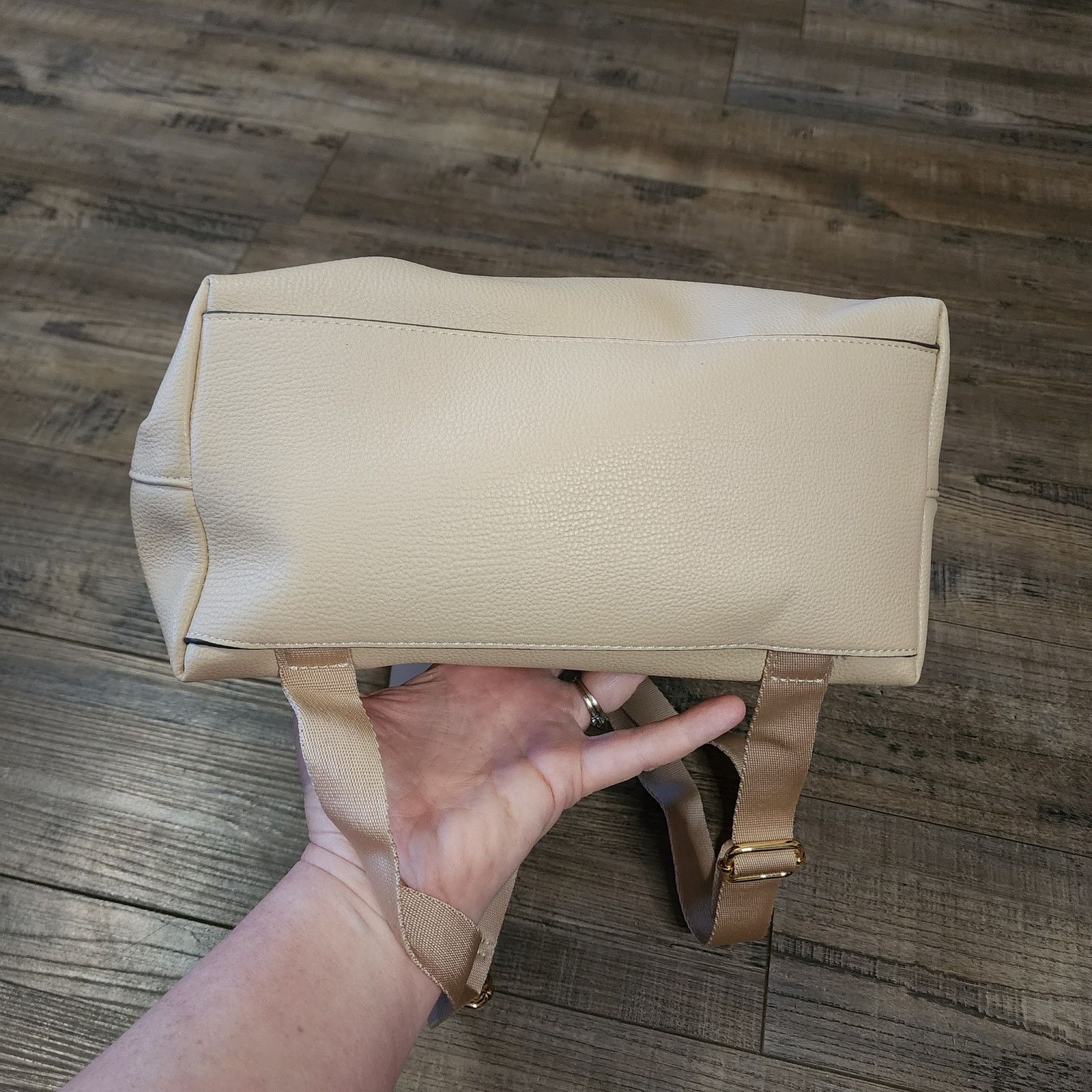 Tommy Hilfiger NWT Tommy Hilfiger backpack purse light beige D Size ONE SIZE - 16 Thumbnail