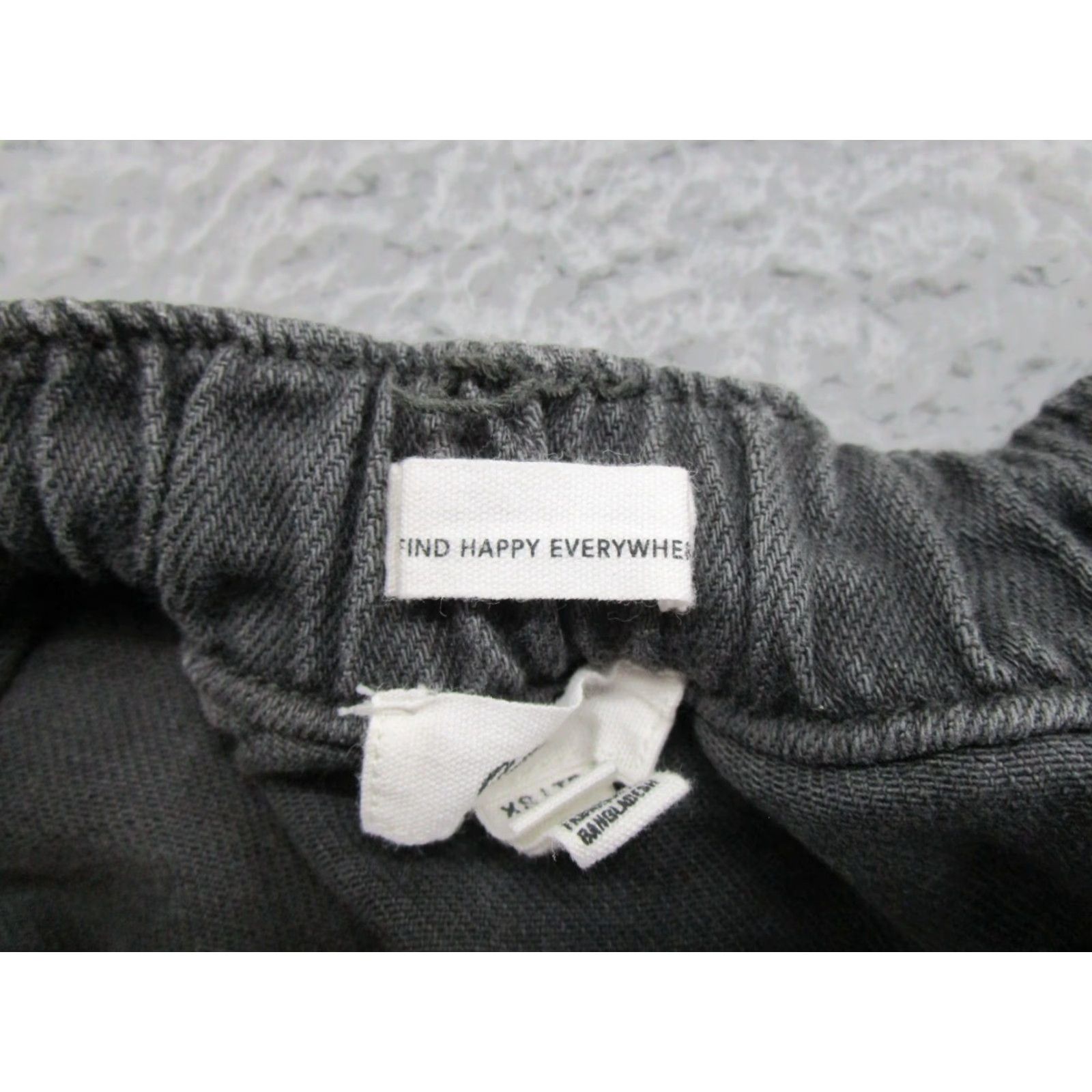 Vintage Aerie Black Elastic Waist Mini Skirt Women's XS Cotton Blend Skirt Womens Size 26" / US 2 / IT 38 - 3 Thumbnail