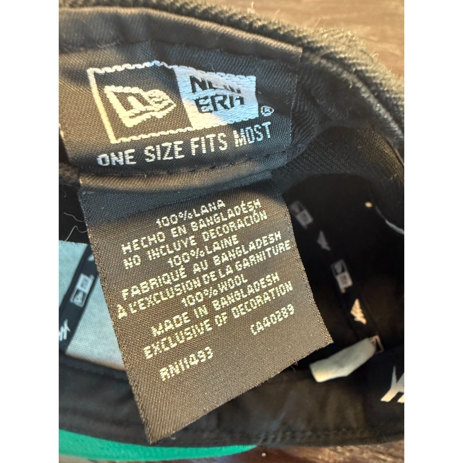 New Era PAPER PLANES Hat Cap Mens One Size Black New Era Wool Snapback Jay Z Roc Nation Size ONE SIZE - 7 Thumbnail