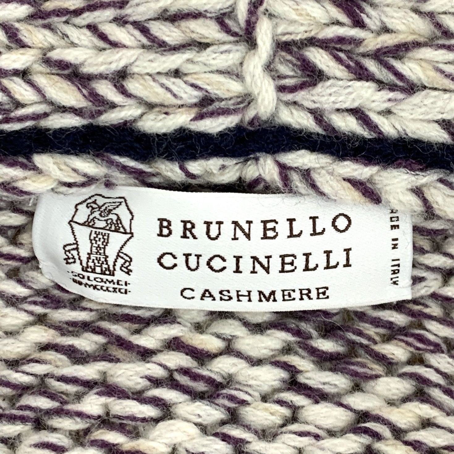 Brunello Cucinelli Brunello Cucinelli Colorblock Wool Cardigan (Size 50) Size US M / EU 48-50 / 2 - 2 Thumbnail