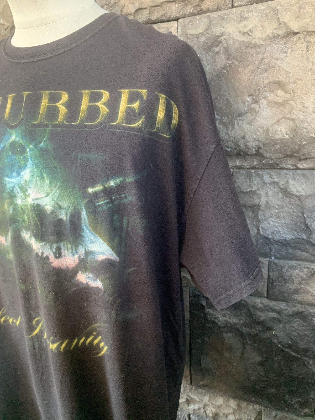Band Tees × Vintage Vintage Disturbed Heavy Metal Band T shirt Size US XL / EU 56 / 4 - 4 Thumbnail