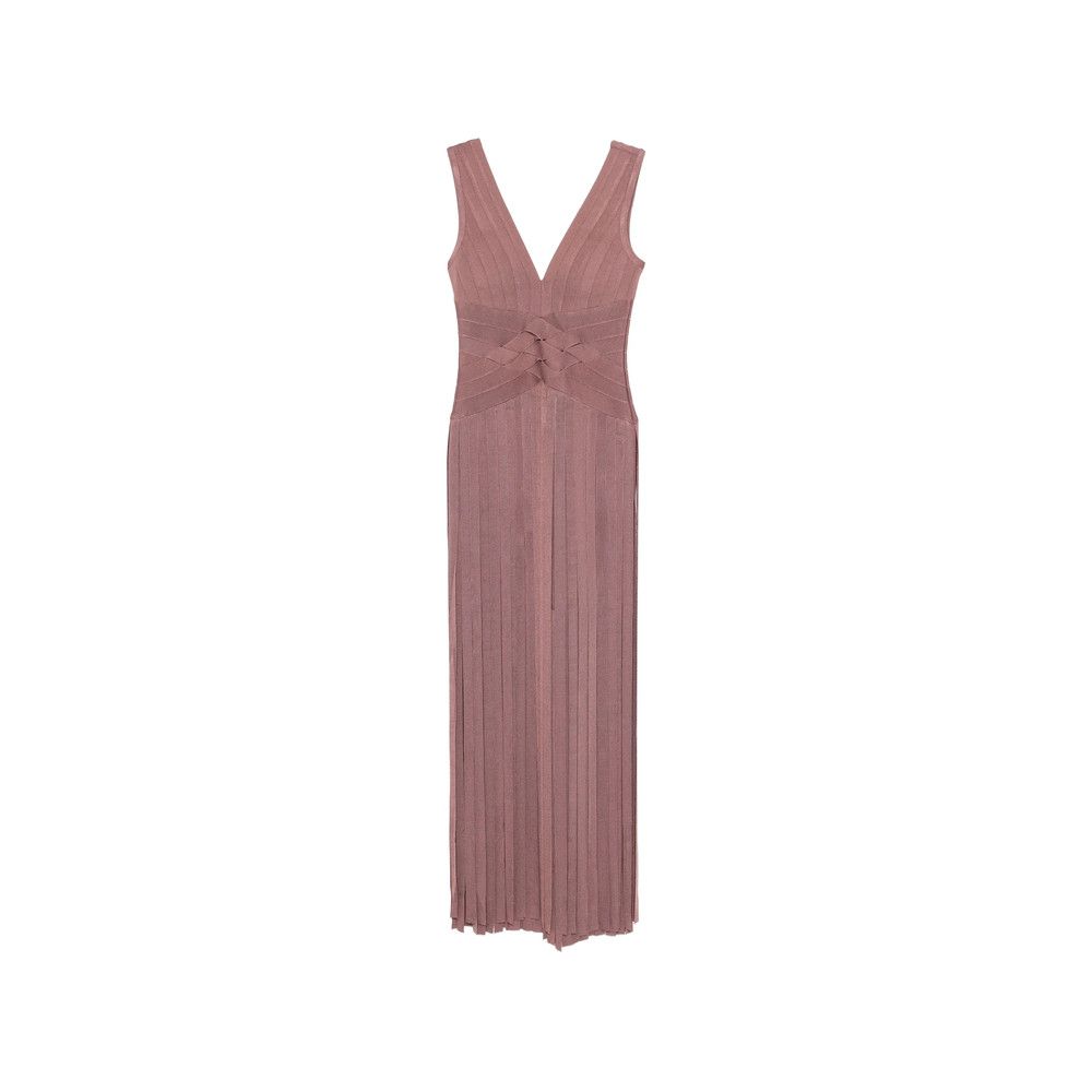 Herve Leger Herve Leger PINK Dresses - Evening Dresses Size S / US 4 / IT 40 - 1 Thumbnail