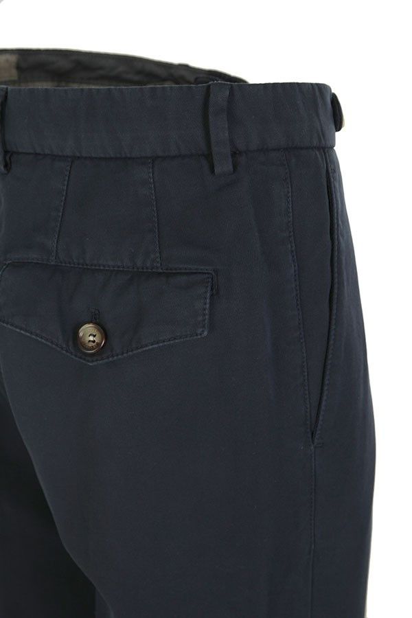 Brunello Cucinelli o1y0526 Casual Pant in Slate Blue Size US 36 / EU 52 - 5 Thumbnail