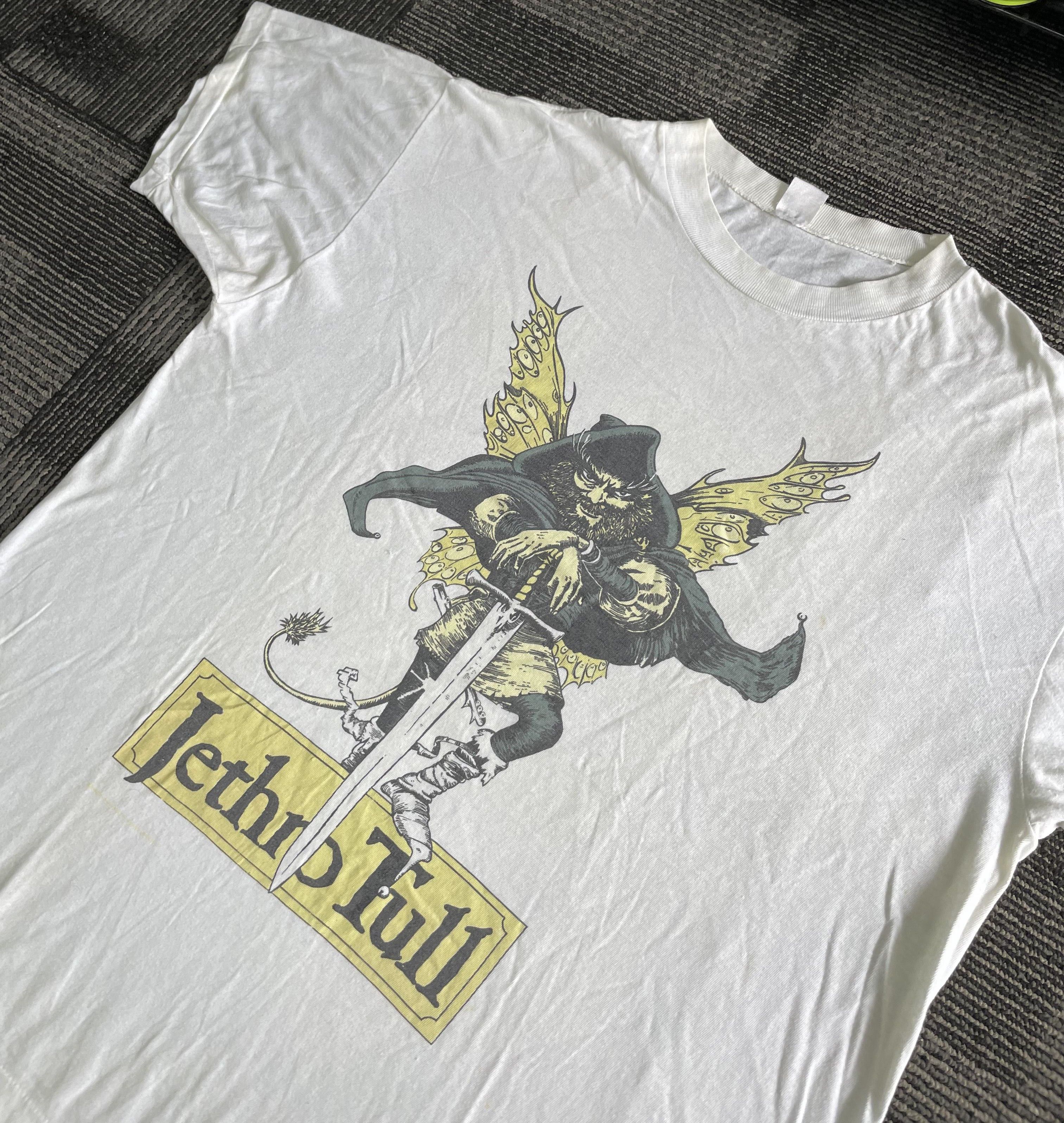 Band Tees VTG 80's Jethro Tull Summer Raid 1986 Tshirt Size US L / EU 52-54 / 3 - 3 Thumbnail