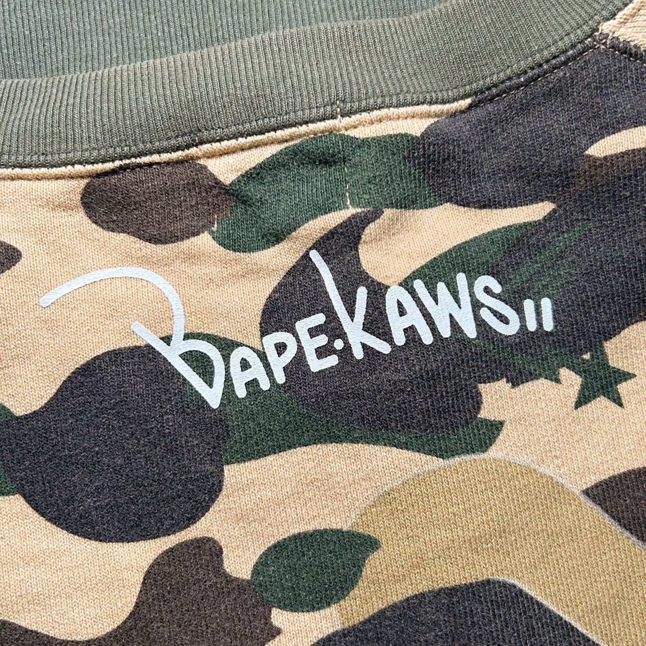 Bape × Kaws Bape x Kaws 1st Camo Bendy S/S Crewneck Size US M / EU 48-50 / 2 - 6 Thumbnail