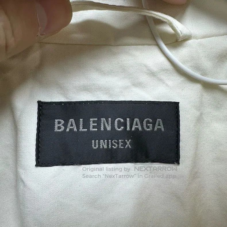 Balenciaga Balenciaga White Racing Logo Windbreaker Jacket. Size US S / EU 44-46 / 1 - 3 Thumbnail