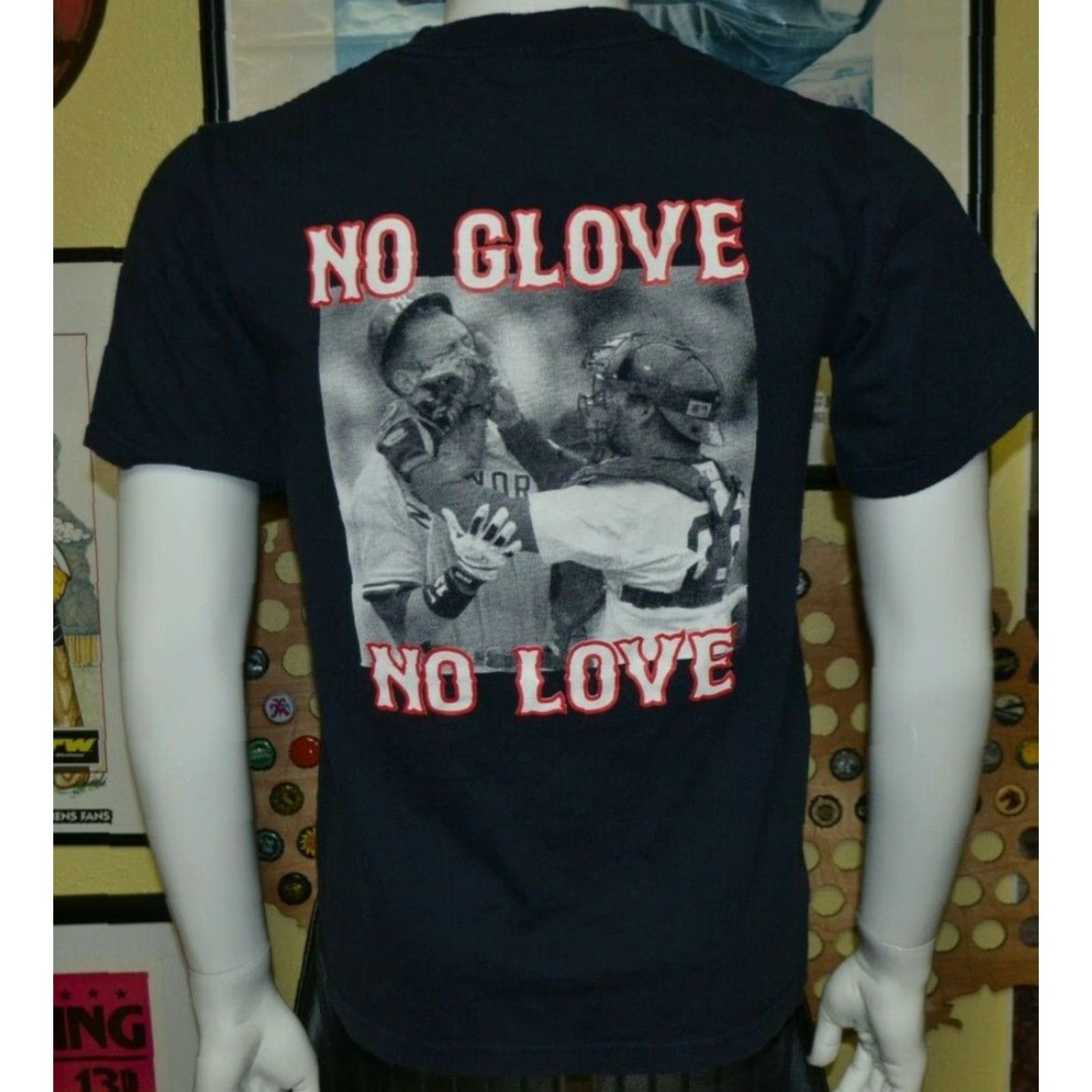 Anvil Foxboro Sports Tavern Naples FL Bar T Shirt Small Mens Blue 100% Cotton Anvil NE Boston No Glove No Love Sports Bar T-Shirt Size US S / EU 44-46 / 1 - 4 Thumbnail