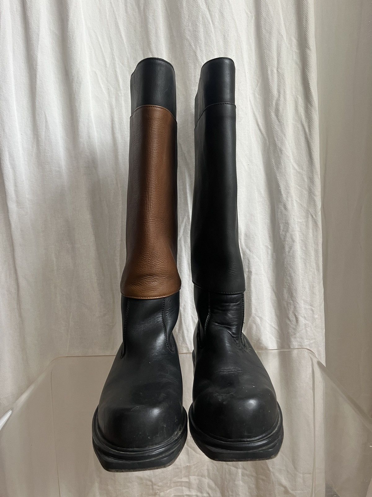 Dirk Bikkembergs AW97 Mismatched Patch Boots Size US 8 / EU 41 - 5 Thumbnail