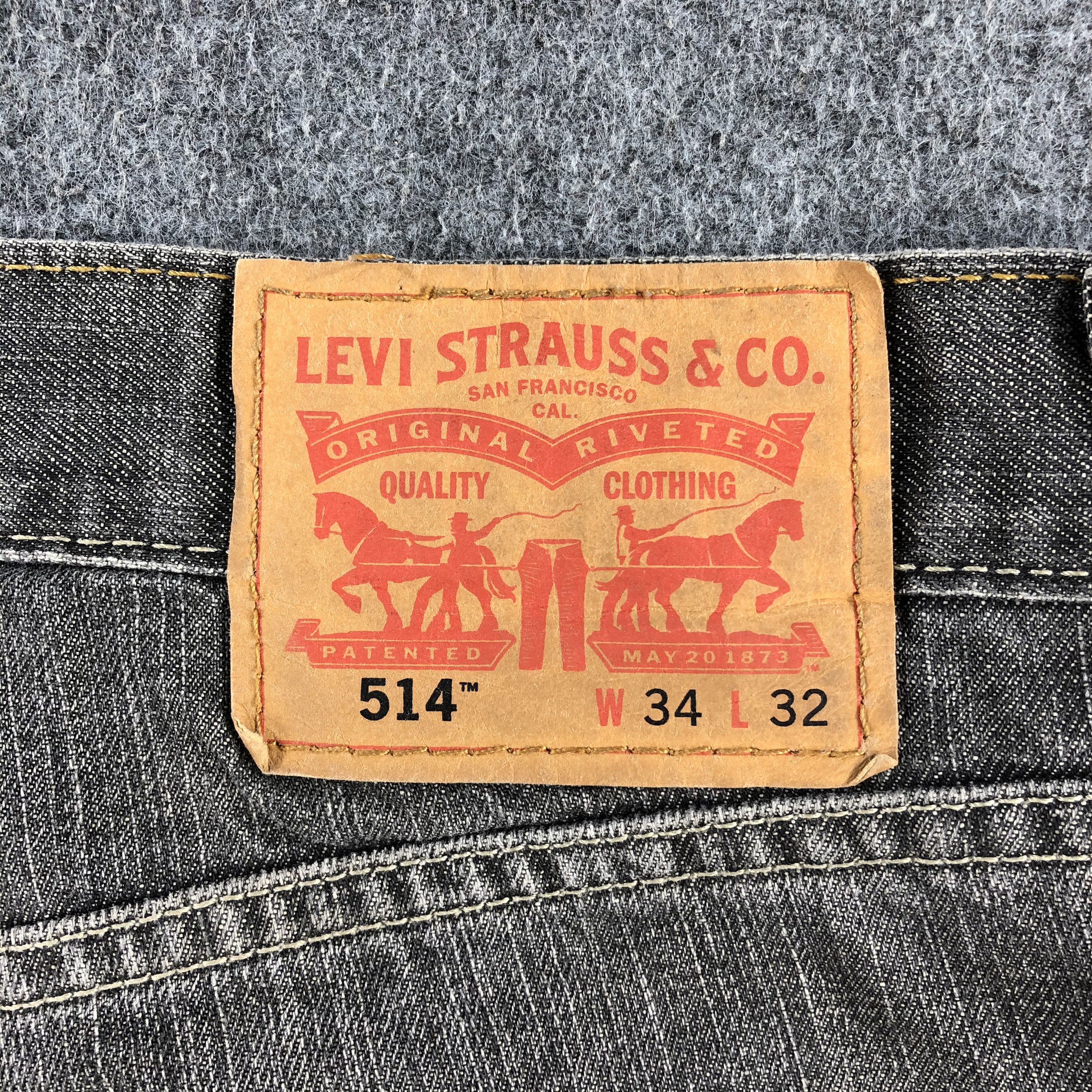 Levi's Vintage Levis 514 Earth Tone Jeans-J1594 Size US 34 / EU 50 - 5 Thumbnail