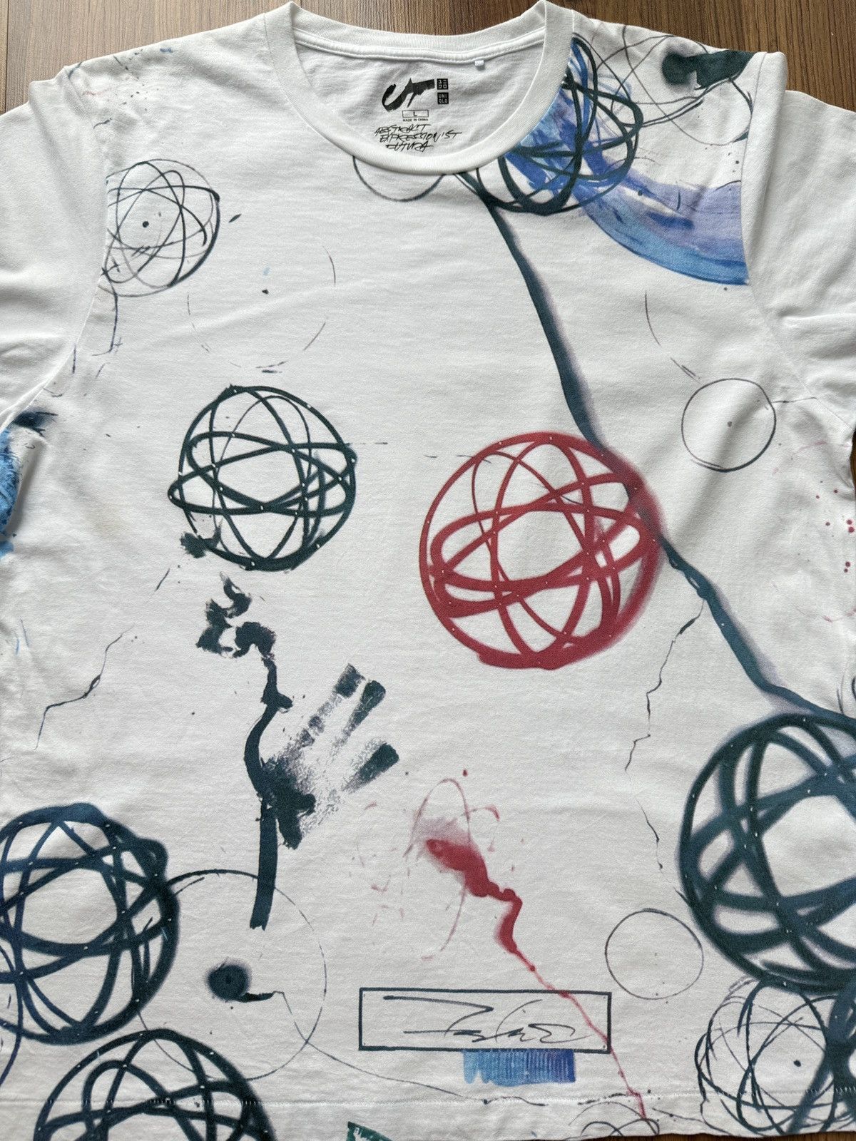 Futura Futura Laboratory x Uniqlo Graffiti Street artist art Size US L / EU 52-54 / 3 - 2 Thumbnail