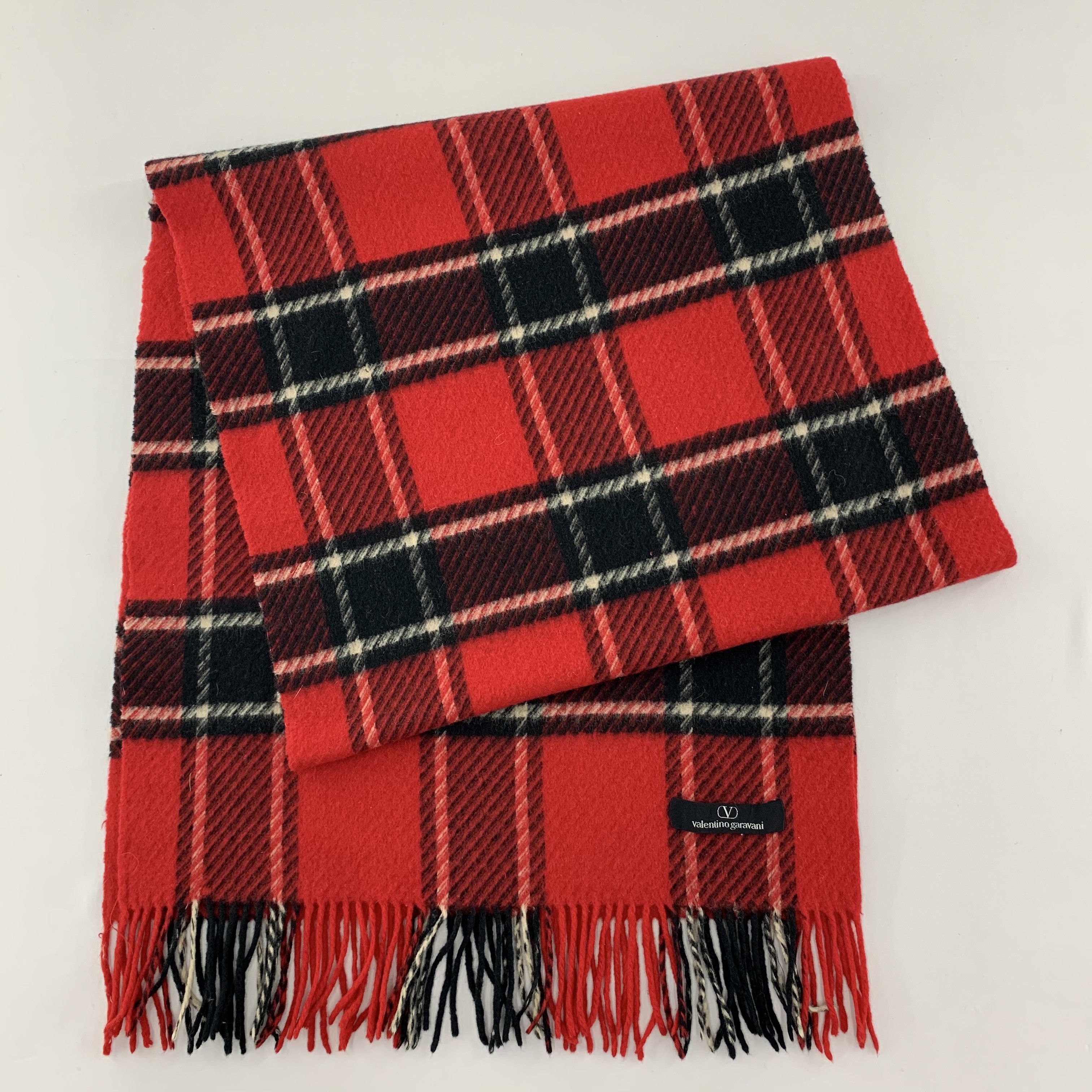 Vintage Valentino Garavani Scarf Wool Muffler Neck Wrap BL4433 Size ONE SIZE - 1 Thumbnail