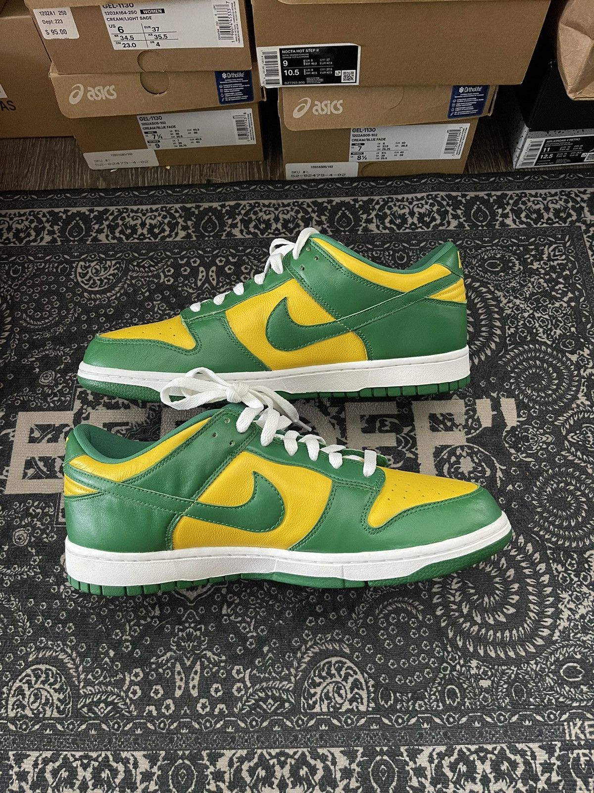 Nike Nike Dunk Low ‘Brazil’ Size US 10.5 / EU 43-44 - 3 Thumbnail