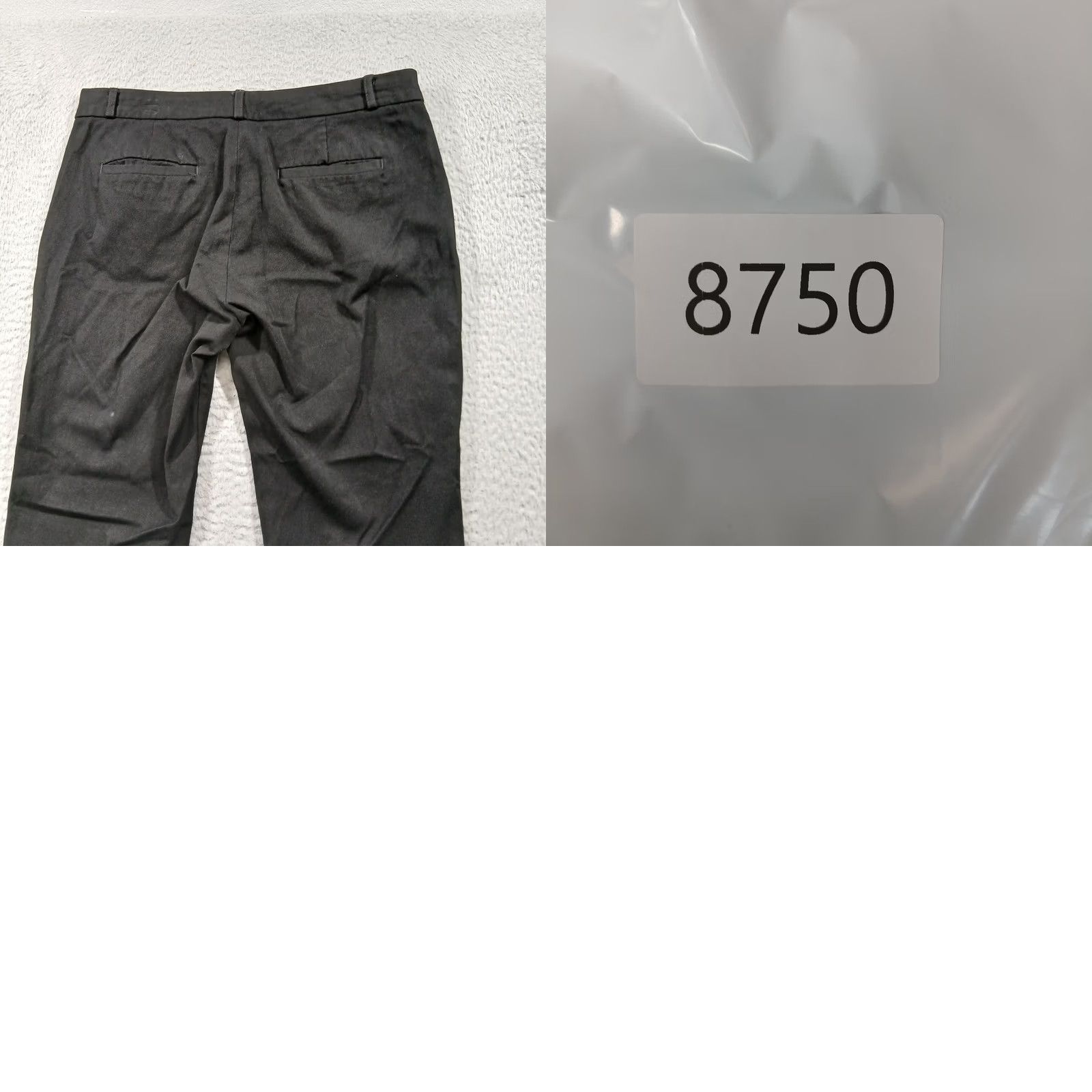 Banana Republic Sloan Curvy Banana Republic Black Stretch Pants - Business Workwear | Sale Size 32" / US 10 / IT 46 - 8 Thumbnail