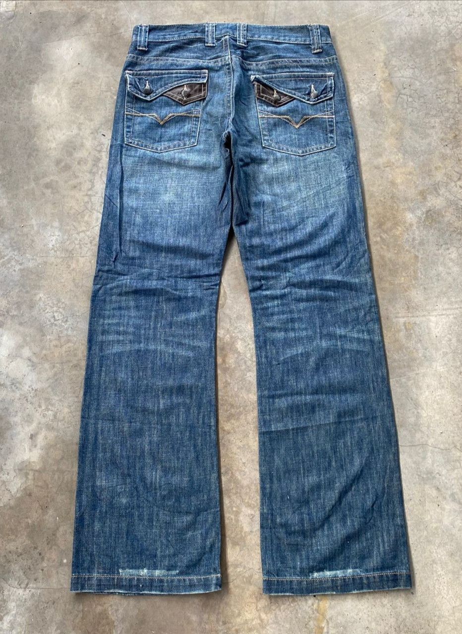 Guess 💥Flare💥Vintage Guess Jeans Denim Size US 33 - 2 Thumbnail