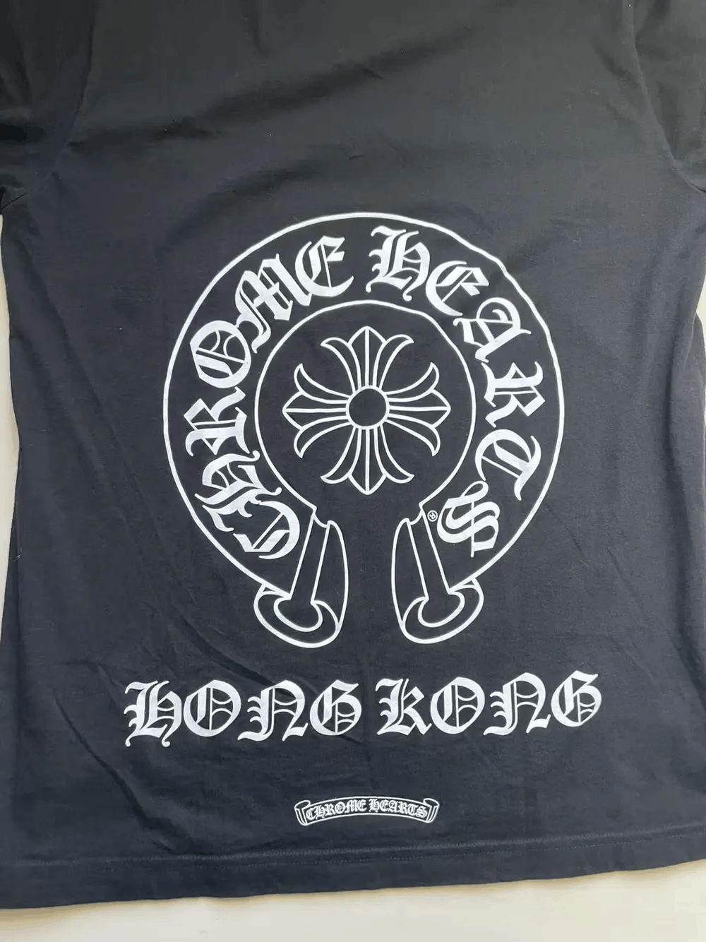 Chrome Hearts Chrome Hearts Hong Kong Exclusive Horseshoe Black Tee Size US L / EU 52-54 / 3 - 3 Thumbnail