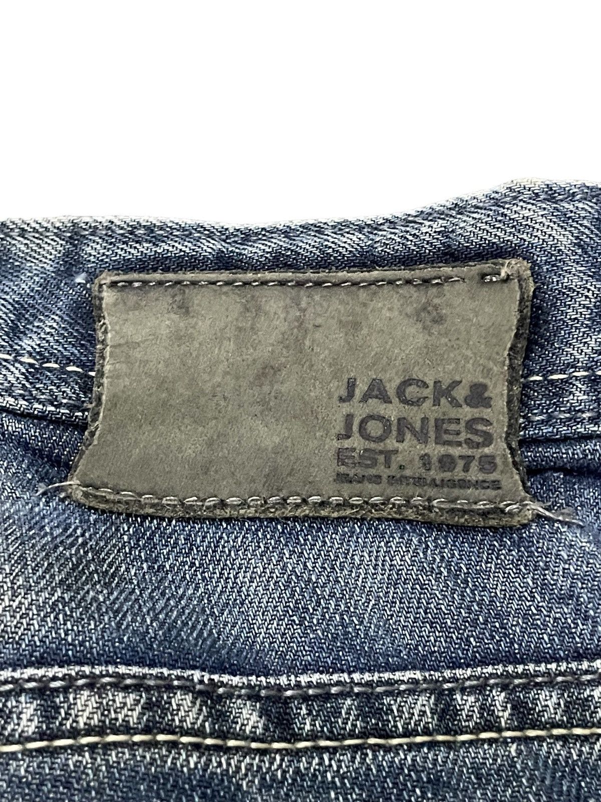 Hysteric Glamour × JNCO × Jack & Jones Vintage Jack & Jones Double Knee Baggy Loose Jeans Size US 34 / EU 50 - 17 Thumbnail