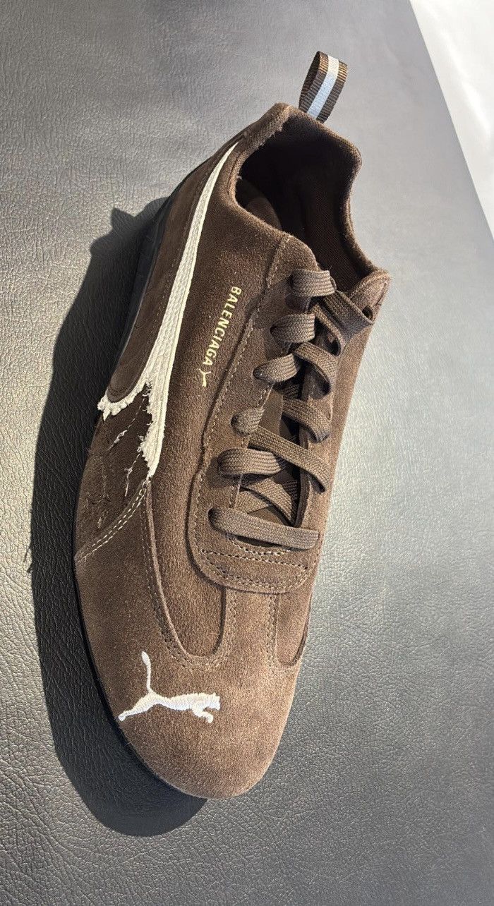 Balenciaga Balenciaga x Puma Sneakers in Brown Size US 9 / EU 42 - 1 Preview