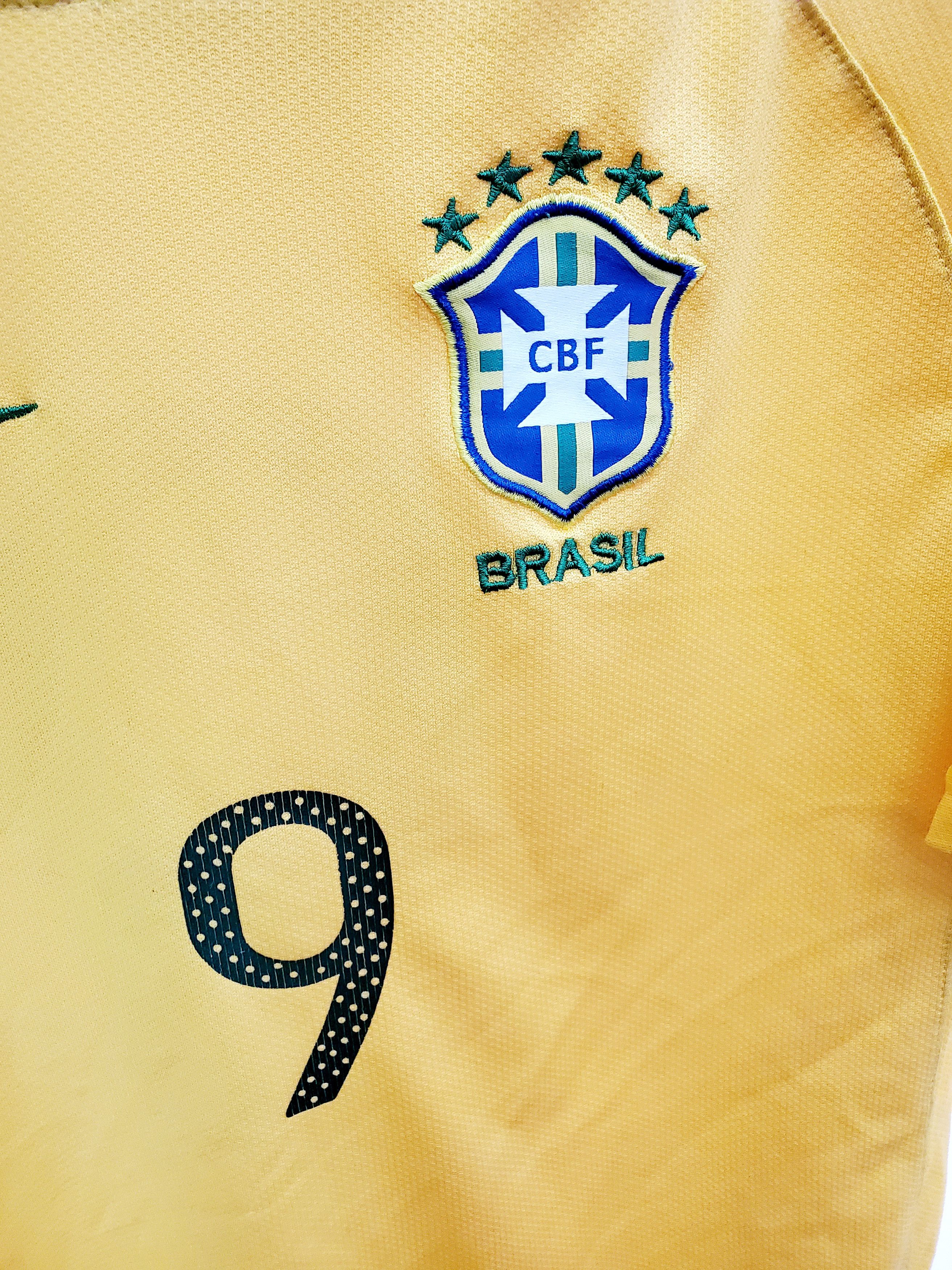 Nike Brazil National soccer jersey size M Size US M / EU 48-50 / 2 - 2 Thumbnail