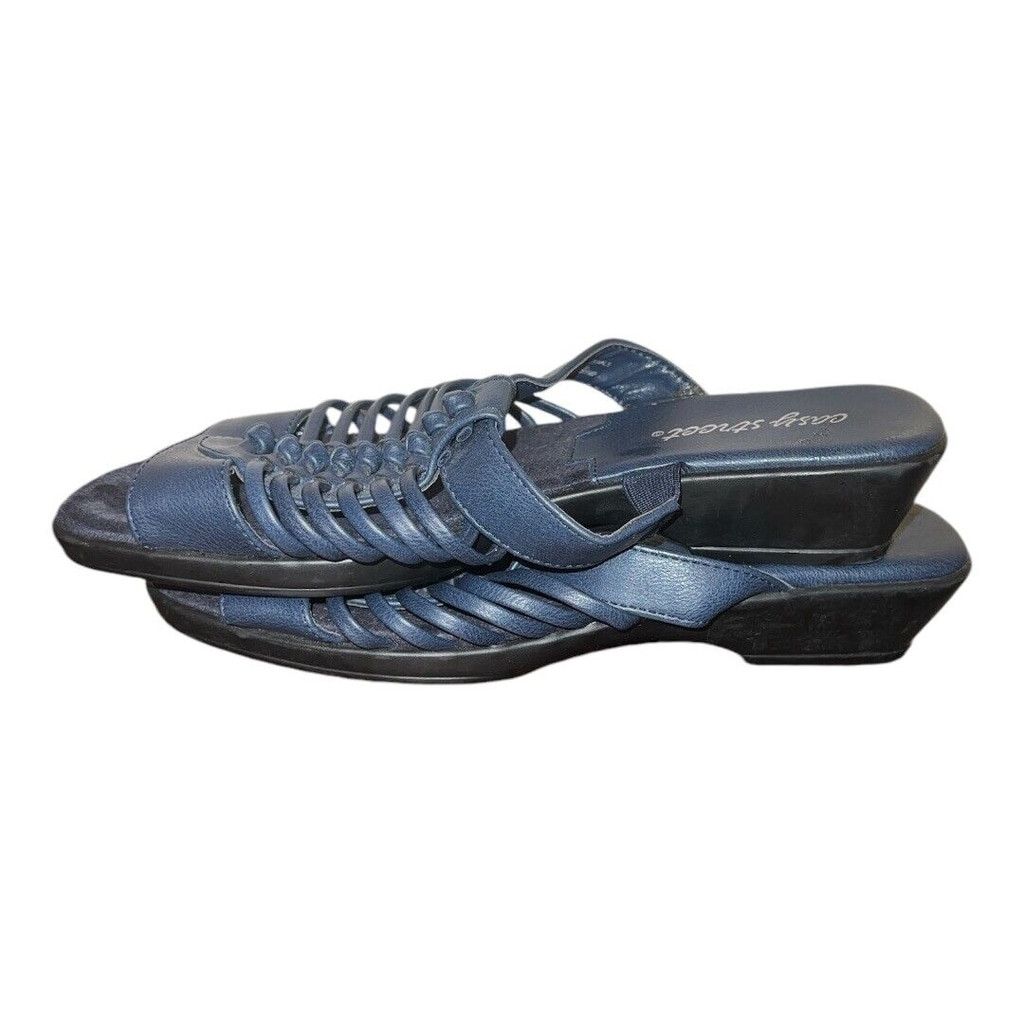 Other Easy Street womens sandals navy blue 8 Size US 8 / IT 38 - 6 Thumbnail