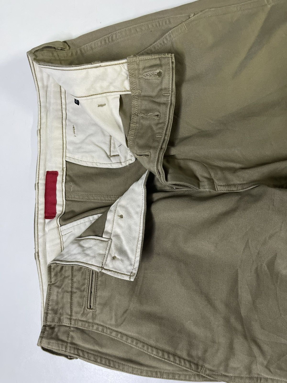 Japanese Brand ZABOU Japan Brand - Repro Vintage Khaki Chino Pants Size US 28 / EU 44 - 3 Thumbnail