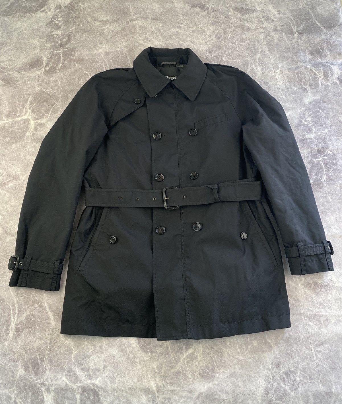 Allegri Allegri Milano Insulated classic black trench coat size: 50 Size US M / EU 48-50 / 2 - 1 Thumbnail