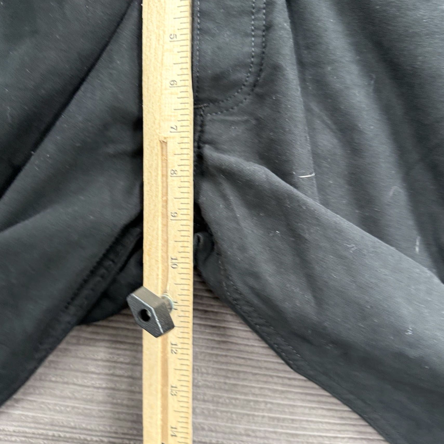 Gustin Gustin Jeans Men Slim 30/33 Black Denim Button Fly Straight Jeans Size US 30 / EU 46 - 7 Thumbnail