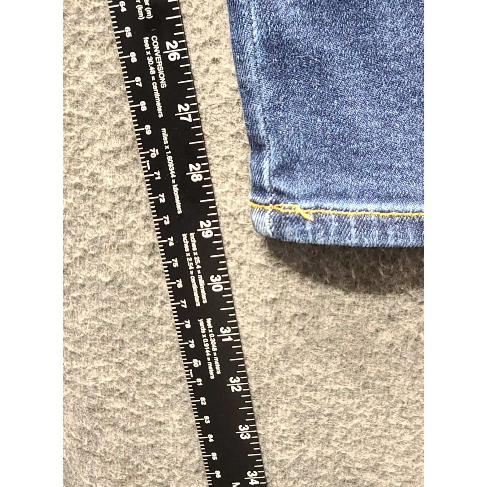 Vintage Judy Blue Jeans Women’s 16W/29 Classic Fit Straight Leg Stretch Denim Jeans Blue 5-Pocket City Preppy Womens Size 38" / US 16 / IT 52 - 6 Thumbnail