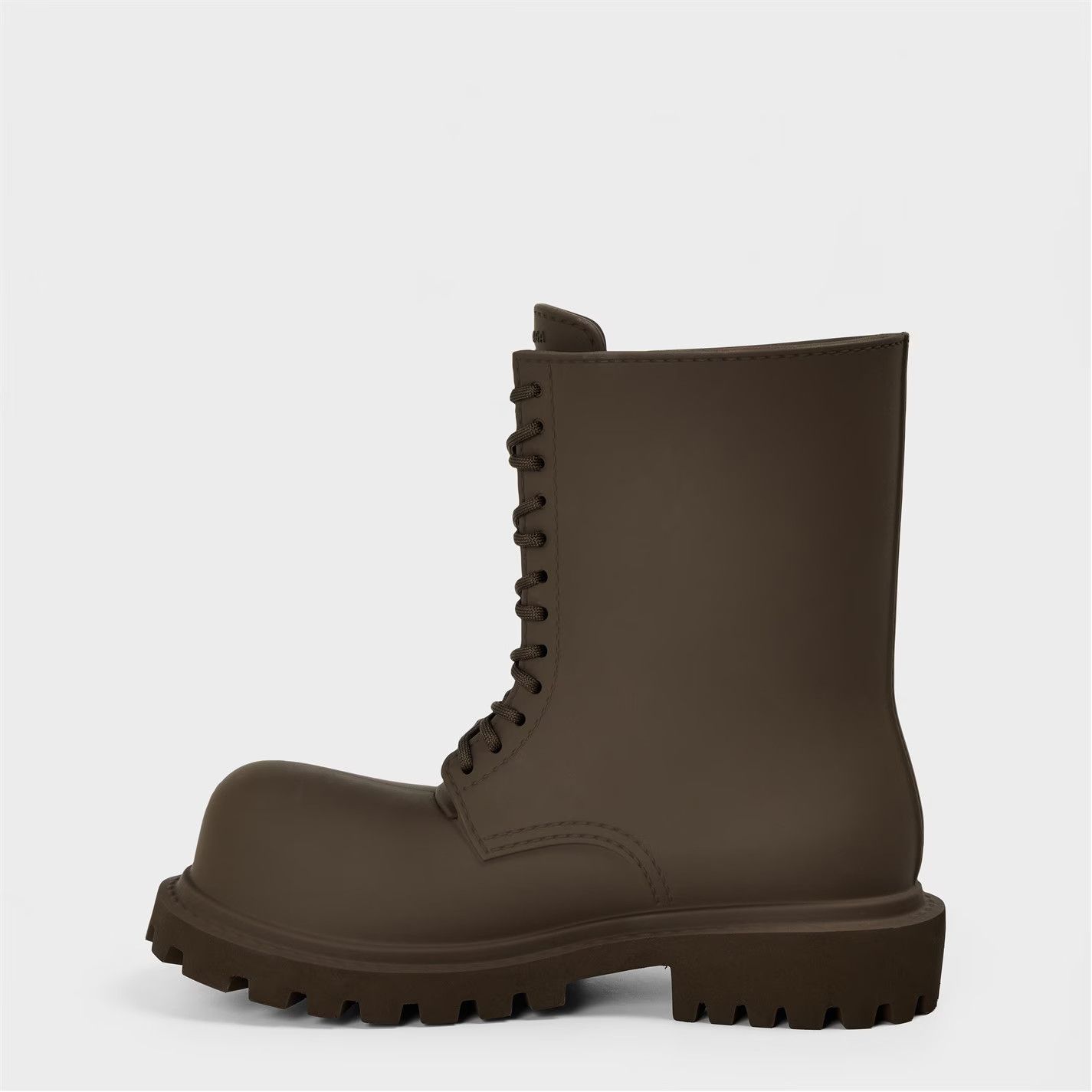 Balenciaga o1g2r1mq0226 Rugged Durable Biker Boots In Brown Size US 8 / EU 41 - 2 Thumbnail