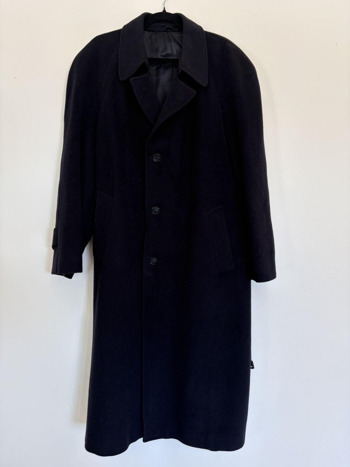 Vintage Cashmere Belted Mac Coat Size US L / EU 52-54 / 3 - 1 Thumbnail