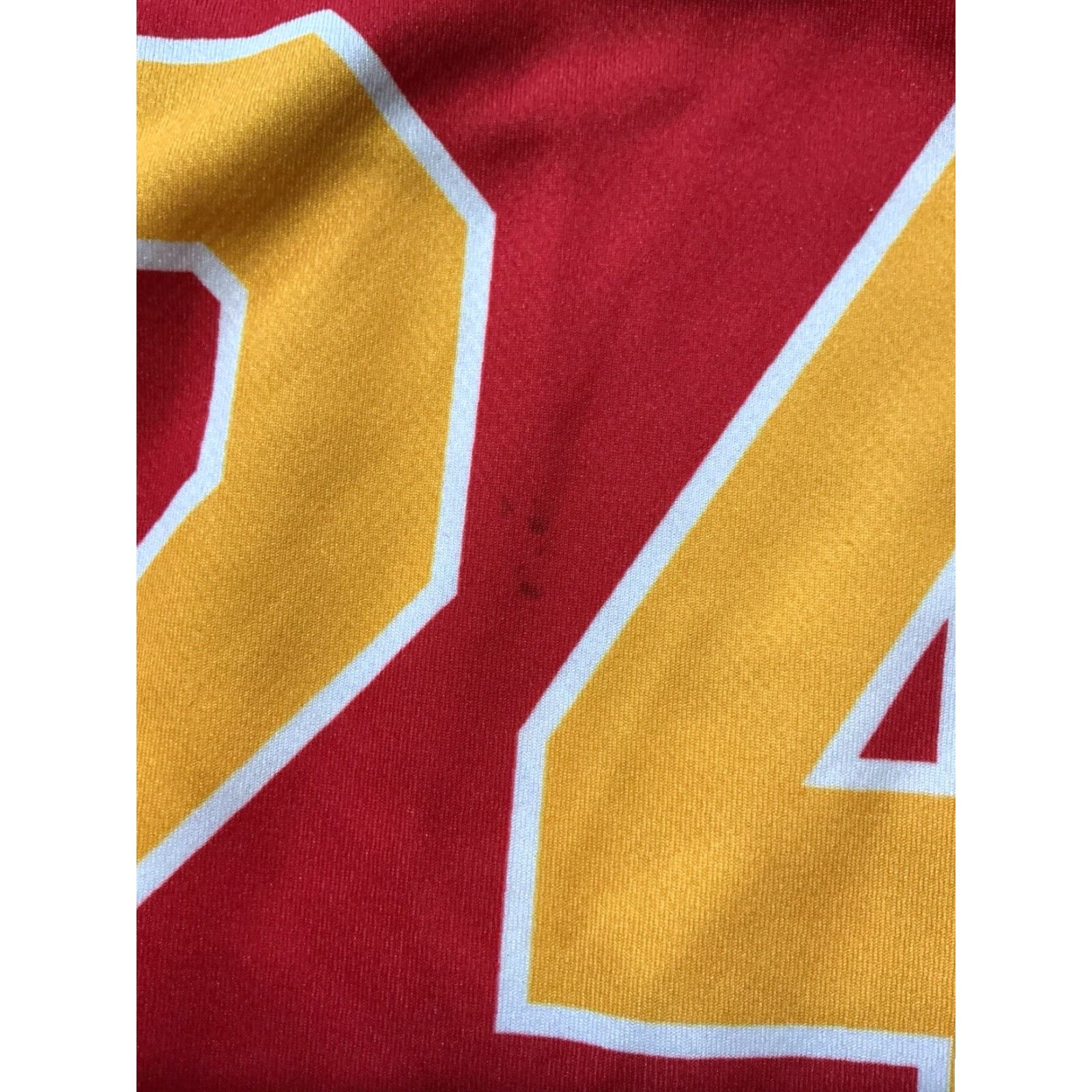 Nike VINTAGE Nike Engineered Paraclete High School Spirits Lancaster Basketball Jersey XL Mens Red Spirit 24 90s Size US XL / EU 56 / 4 - 5 Thumbnail