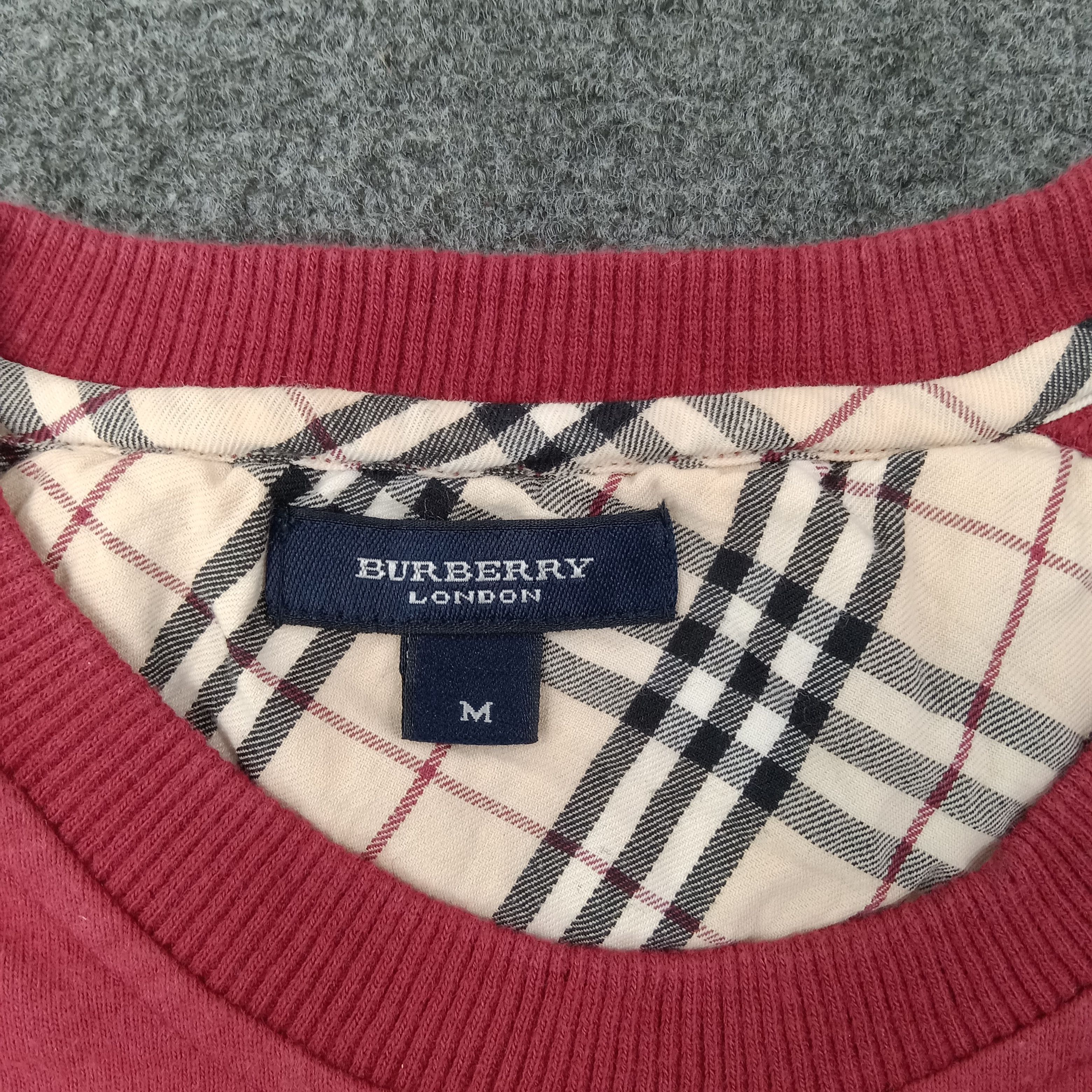 Burberry Burberry London Nova Check Designer Sweatshirt C257N24 Size US M / EU 48-50 / 2 - 5 Thumbnail
