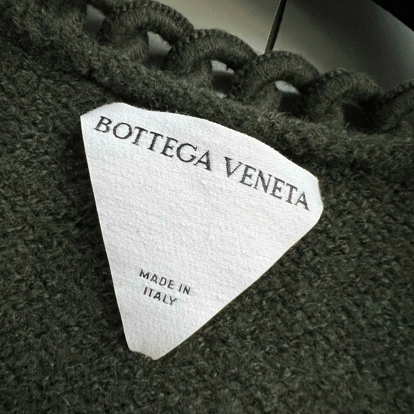 Bottega Veneta Bottega Veneta Olive Green Woven Vest Size US L / EU 52-54 / 3 - 3 Thumbnail