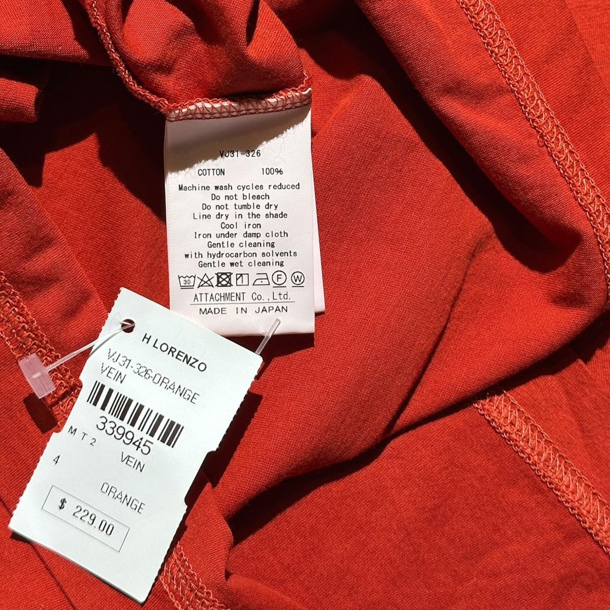 Japanese Brand × Other VEIN JAPAN $229 Essential cinch tee Size US XL / EU 56 / 4 - 4 Thumbnail