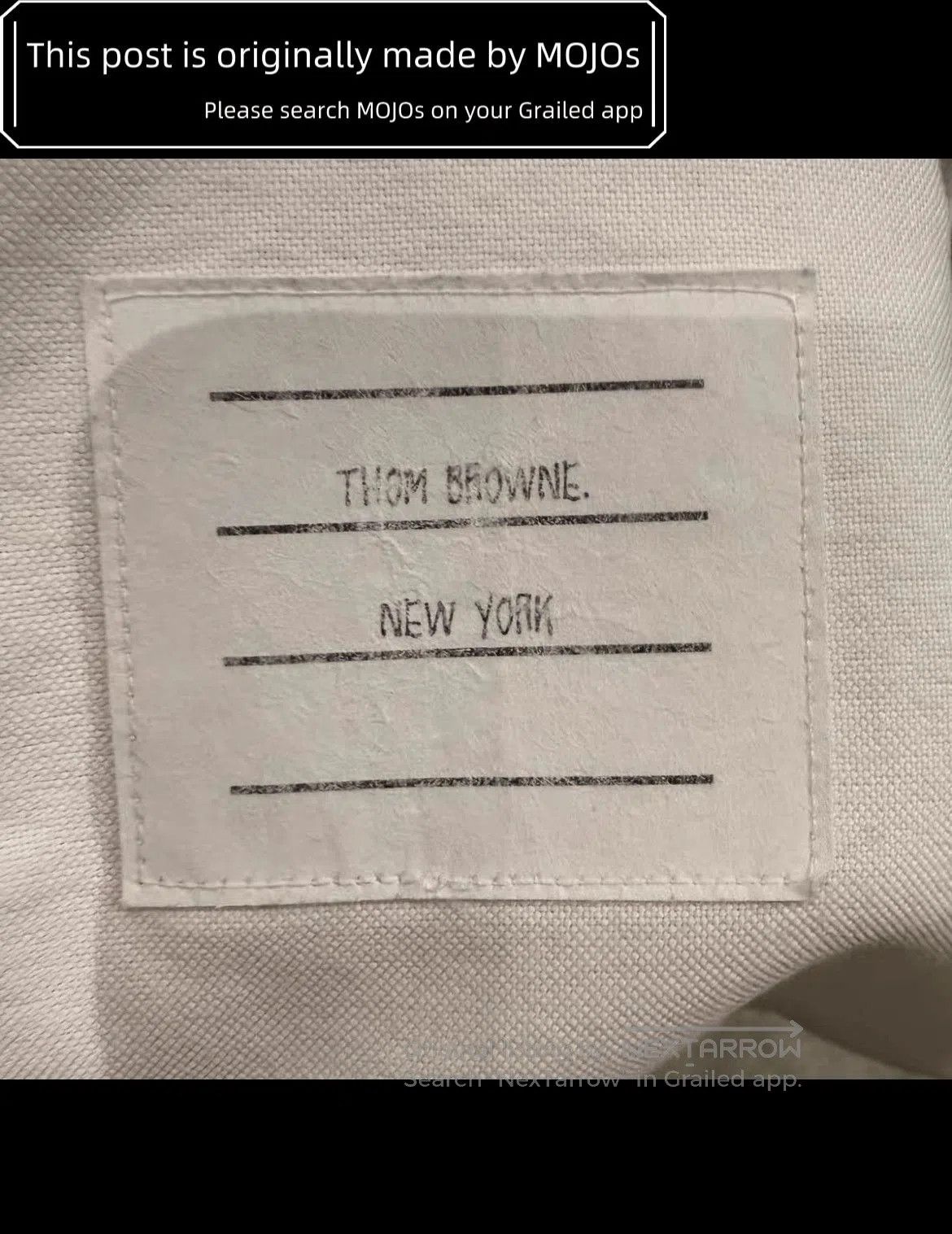 Thom Browne Sz 2 Thom Browne Four Gray Stripe Shirt mojos1903. Size US M / EU 48-50 / 2 - 4 Thumbnail