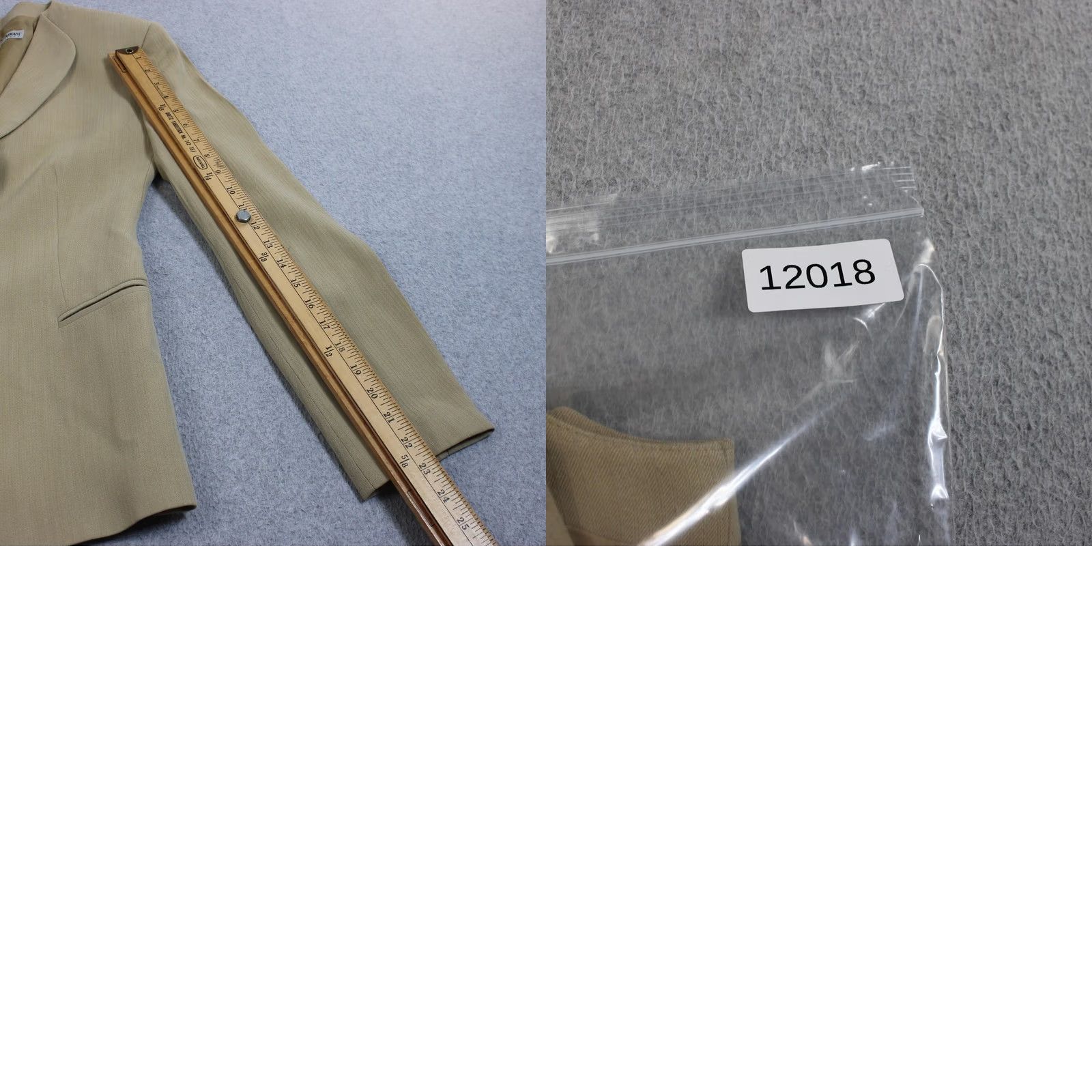 Emporio Armani Emporio Armani Jacket Womens 42 Beige Vintag Blazer Women Wool Blend Italy Quiet Luxury Size M / US 6-8 / IT 42-44 - 8 Thumbnail